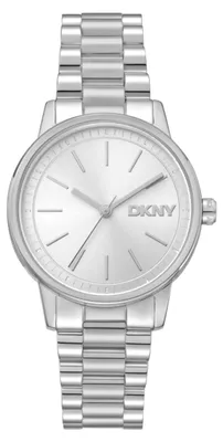 Produktbild von DKNY Damenuhr Quarzuhr silber onesize Damen 32 DK1L085M0035, DK1L085M0045, DK1L085M0055, DK1L085M0065