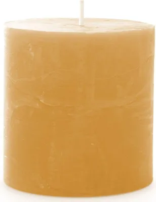 Produktbild von Kerze rustikal d7h7 cm sand - Spaas