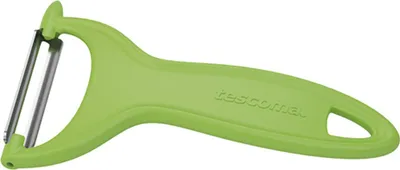 Productafbeelding van Tescoma 421018, Groenteschraper, Y-vorm, Roestvrij staal, Groen, Kunststof, Ophangoog
