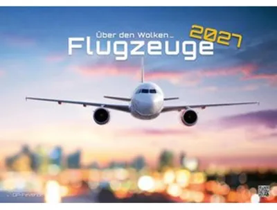 Image de Avions - Au-dessus des nuages - Calendrier "Avions" - 2027 - Format DIN A3