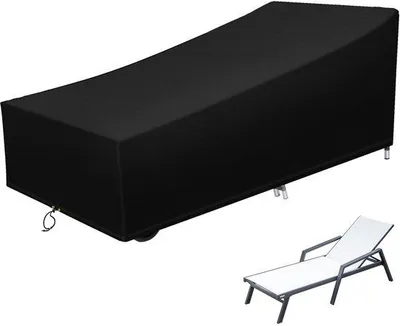 Obrázok produktu pre Uniqoos® ochranný obal na ležadlá – 220 x 80 x 35–55 cm, tkanina Oxford sPolyuretánvrstvou, odolná voči vode, vetru a UV žiareniu