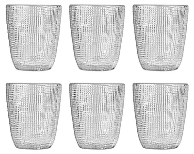 Produktbild von Estia Trinkgläser Wassergläser Gläser 6er Set 300 ml Glas Küche Tischdeko Deko modern