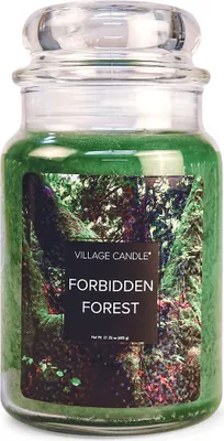 Zdjęcie produktu dla Świeca zapachowa VILLAGE CANDLE - Forbidden Forest Czas palenia: 170 godzin