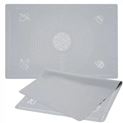 Produktbild von Kamaju Silikon Teigunterlage 60x40cm Antihaft