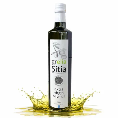 Zdjęcie produktu dla Grecka oliwa z oliwek extra virgin Sitia 0,2% 750 ml butelka