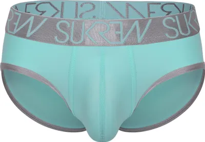 Image de SUKREW - Sous-vêtement Slips Hommes - Apex Brief Peppermint - 1x Taille L
