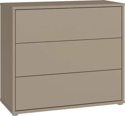 Produktbild von Kommode >ALICE SPRINGS< in Taupe - 94,8x83,1x41,5cm (BxHxT)