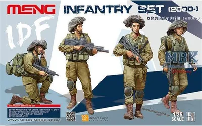 Productafbeelding van MENG-Model IDF Infanterie Set (vanaf 2000) 1:35 HS-004