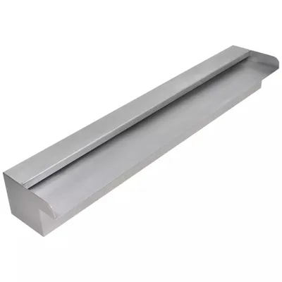 Immagine prodotto di vidaXL Fontana a cascata per piscina rettangolare in acciaio inox 60 cm