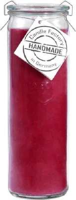 Produktbild von Candle Factory Kerze Big Jumbo Altrot ohne Duft Dekokerze 306-018