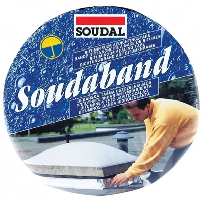 Produktbild von SOUDABAND Aludichtband auf Bitumenbasis 7,5cm x 10m