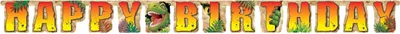 Produktbild von Buchstabengirlande Dino blast