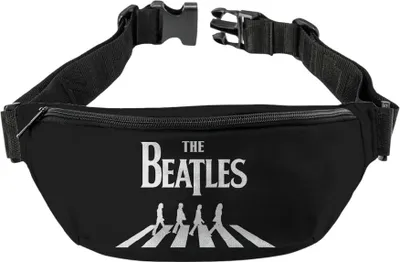 Produktbild von The Beatles - Bauchtasche "Abbey Road" RO13578 (Einheitsgröße) (Schwarz)