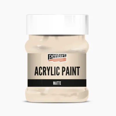 Produktbild von PENTART Acrylfarbe matt, 230 ml, Beige