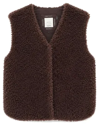 Produktbild von Faux-Fur Vest Women M braun - black coffee