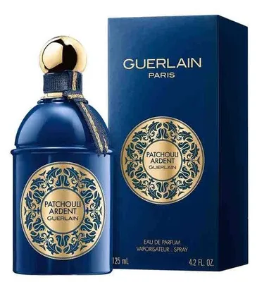 Obrázek produktu pro Guerlain Patchouli Ardent, Unisex, 125 ml, Nedoplnitelná lahvička, Černý pepř, Fík, Růžový pepř, Cedr, Pačuli, Růže, Kůže, Pižmo