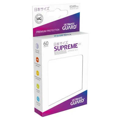 Obrázok produktu pre UGD010570 - Supreme UX 60 puzdier na karty japonská veľkosť, biela