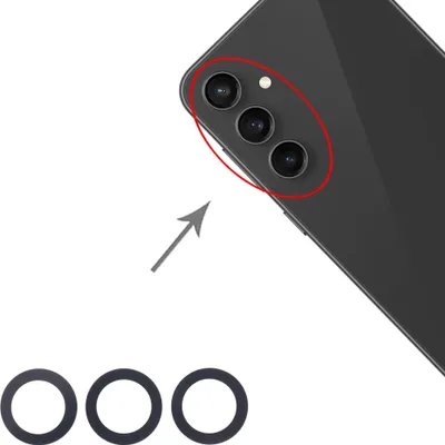 Obrázok produktu pre Pre Samsung Galaxy S23 FE SM-S711B Zadný objektív fotoaparátu Náhradný diel