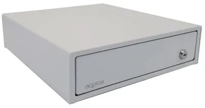Image de Approx Tiroir-caisse appCASH33WH/ Manuel et automatique/ Blanc