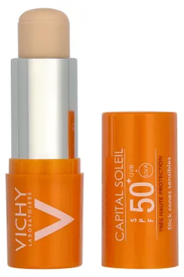 Image de Vichy Stick Vichy Idéal Soleil Stick Zones Sensibles SPF50+