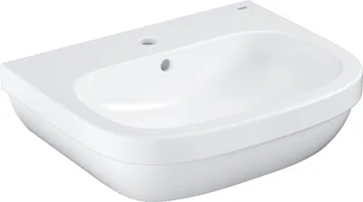 Produktbild von Grohe Keramik Waschbecken, Badezimmer Waschtisch, wandhängend, Überlauf