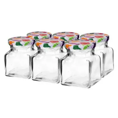 Produktbild von Glasgefäß mit Deckel TO fi53 150ml - 6 Stk