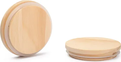 Immagine prodotto di Coperchio in legno per barattoli da 300 ml