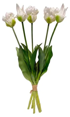 Produktbild von Clayre & Eef Kunstblume Weiß Kunststoff