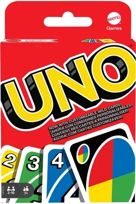 Produktbild von Mattel Games UNO Spiel, Kartenspiel, Abwurf, 7 Jahr(e), 15 min