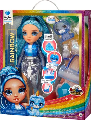 Zdjęcie produktu dla MGA Entertainment Classic Rainbow Fashion Doll - Skyler (niebieska)