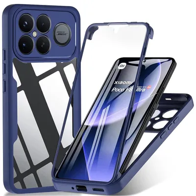 Obrázok produktu pre Techsuit – ColorVerse 360 Series puzdro s ochranou displeja pre Xiaomi Poco F8 Ultra – modré