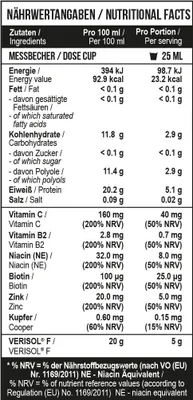 Produktbild von Fish Collagen Peptides Verisol® 500 ml Strawberry kiwi