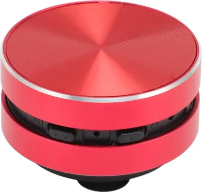 Obrázok produktu pre Bluetooth reproduktor s kostnou vodivosťou, stereo basy, prenosný malý bezdrôtový reproduktor s prísavkou do kúpeľne a na vonkajšie použitie, červený