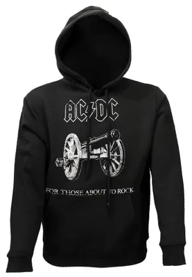 Obrázek produktu pro Mikina s kapucí AC/DC „For Those About To Rock“ – oficiální merchandise – velikost M