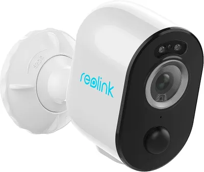 Immagine prodotto di Reolink Argus Series B330 - Telecamera a batteria per esterni da 5MP, rilevamento persone/veicoli, visione notturna a colori, Wi-Fi a 5/2,4 GHz