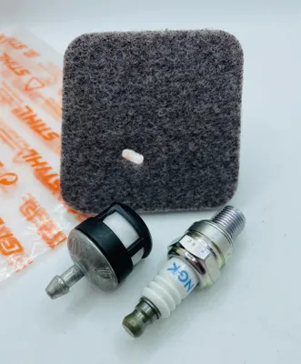 Produktbild von STIHL Service Kit 46 HS 45 (STIHL 2-MIX-Motor) 41400074102 Filter, Zündkerze 41400074102