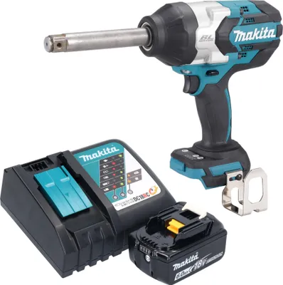 Image de Clé à chocs sans fil Makita DTW 1005 RG1 18 V 1360 Nm 3/4" Brushless + 1 batterie 6,0 Ah + chargeur