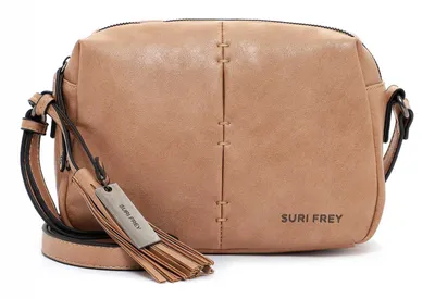 Image de SURI FREY sac à épaule bandoulière Livy Crossover Bag Sand marron clair