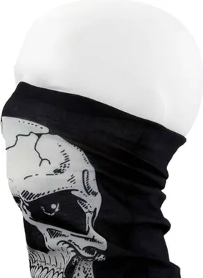 Produktbild von Oblique Unique Multifunktionstuch Schlauchtuch Halstuch Motorrad - Centered Skull