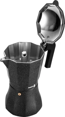 Produktbild von FAGOR Tiramisú Espressomaschine Aluminium 12 Tassen für die Herdplatte, Italienischen Kaffee Schwarz