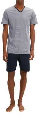 Image de Tom Tailor pyjama pantalon court nevada dark blue hommes