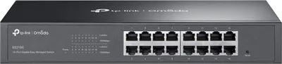 Zdjęcie produktu dla TP-LINK Switch Omada ES216G 16xGBit Managed