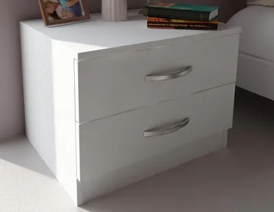 Produktbild von Luxus Bett Schlafzimmer Betten Möbel 2x Nachttische Set Einrichtung Braun 3tlg.