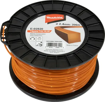 Produktbild von Makita Żyłka Nylonowa Kwadrat 2,4Mm/206Mb