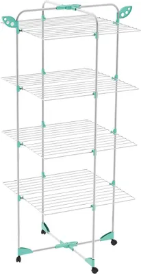 Produktbild von Wäscheständer-Turm mit Kleiderstangenhalter 40 m - Frandis