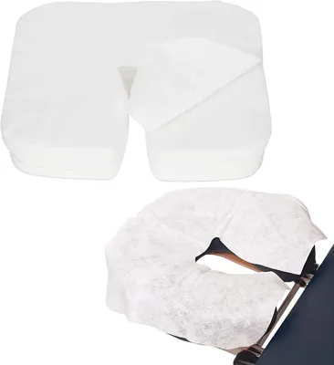 Productafbeelding van Verpakking van 500 neusdoekjes, wegwerpwipes voor massageapparaten, wegwerpdoekjes voor massagesoffa's en behandelstoelen