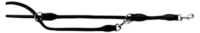 Produktbild von Active V-Leine, rundgen, S–M: 2,00 m/ 8 mm, schwarz