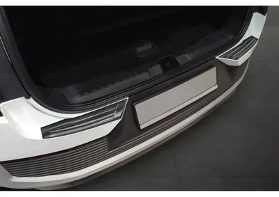 Obrázok produktu pre Čierny ochranný kryt zadného nárazníka z nehrdzavejúcej ocele pre automobily