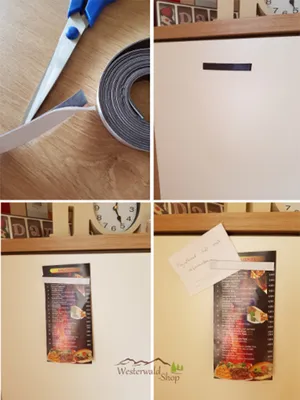 Produktbild von Magnetstreifen 2,5 m selbstklebender Magnet Magnetband Klebestreifen