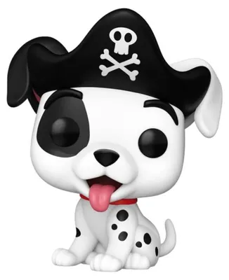 Productafbeelding van 101 Dalmatiërs POP! Disney Vinyl Figuur Patch (Piraatkostuum), 9 cm